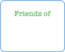 Friends of Children's Cove Logo - White Text